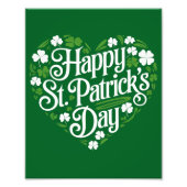 Happy St Patrick's Day Foto Afdruk (Voorkant)