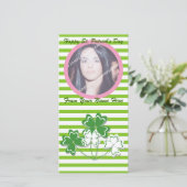 Happy St. Patrick's Day Fotokaarten (Staand voorkant)