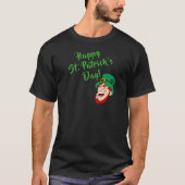 Happy St. Patrick's Day Fun & Magical Leprechaun T-shirt (Voorkant)