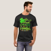 Happy St Patrick's Day Funny Cruise Ship Cruising T-shirt (Voorkant volledig)