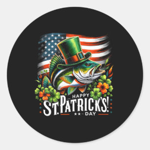 Happy St Patrick's Day Funny St Patrick's Day bero Ronde Sticker