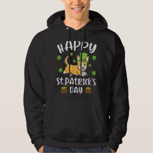 Happy St Patrick's Day Funy Saint Patricks Corgi D Hoodie