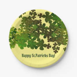 Happy St Patrick's Day, gepersonaliseerd Papieren Bordje