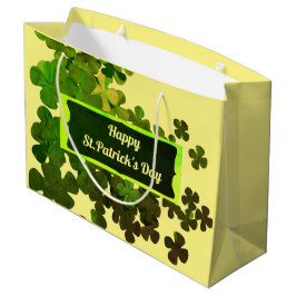 Happy St.Patrick's Day, gepersonaliseerde grote ca Groot Cadeauzakje