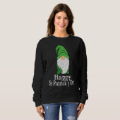 Happy St Patrick's Day Gnome Saint Irish Patrick Trui (Voorkant volledig)