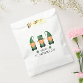 Happy St Patricks Day Gnomes Green Sinaasappel Bedankzakje (Gezegeld)