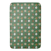 Happy St Patricks Day Golden Retriever Honden Badmat (Voorkant Verticaal)