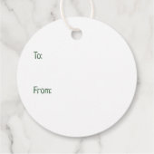 Happy St Patricks Day Golden Retriever Honden Bedankjes Labels (Achterkant)