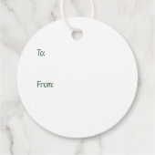 Happy St Patricks Day Golden Retriever Honden Bedankjes Labels (Achterkant)