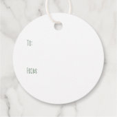 Happy St Patricks Day Goldendoodle Honden Bedankjes Labels (Achterkant)