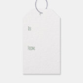 Happy St Patricks Day Goldendoodle Honden Cadeaulabel (Achterkant)