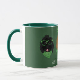 Happy St Patricks Day Goldendoodle Honden Mok