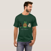 Happy St Patricks Day Goldendoodle Honden T-shirt (Voorkant volledig)