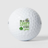 Happy St. Patrick's Day Golf Ball Golfballen (Voorkant)