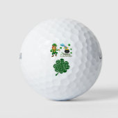 Happy St. Patrick's Day Golf Ball Golfballen (Voorkant)