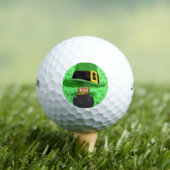Happy St. Patrick's Day Golf Ball Golfballen (Insitu Shirt)