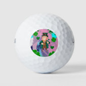 Happy St. Patrick's Day Golf Ball Golfballen (Voorkant)