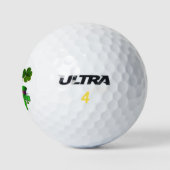 Happy St. Patrick's Day Golf Ball Golfballen (Logo)