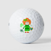 Happy St. Patrick's Day Golf Ball Golfballen (Voorkant)