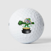 Happy St. Patrick's Day Golf Ball Golfballen (Voorkant)