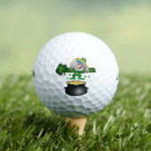 Happy St. Patrick's Day Golf Ball Golfballen (Insitu Shirt)