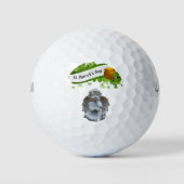 Happy St. Patrick's Day Golf Ball Golfballen (Voorkant)