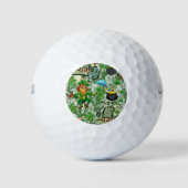 Happy St. Patrick's Day Golf Ball Golfballen (Voorkant)