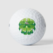 Happy St. Patrick's Day Golf Ball Golfballen (Voorkant)