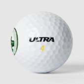 Happy St. Patrick's Day Golf Ball Golfballen (Logo)