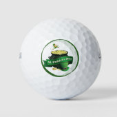 Happy St. Patrick's Day Golf Ball Golfballen (Voorkant)