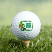Happy St. Patrick's Day Golf Ball Golfballen (Insitu Shirt)