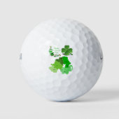 Happy St. Patrick's Day Golf Ball Golfballen (Voorkant)