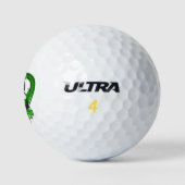 Happy St. Patrick's Day Golf Ball Golfballen (Logo)