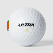 Happy St. Patrick's Day Golf Ball Golfballen (Logo)