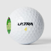 Happy St. Patrick's Day Golf Ball Golfballen (Logo)