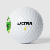 Happy St. Patrick's Day Golf Ball Golfballen (Logo)