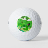 Happy St. Patrick's Day Golf Ball Golfballen (Voorkant)