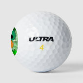 Happy St. Patrick's Day Golf Ball Golfballen (Logo)