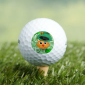 Happy St. Patrick's Day Golf Ball Golfballen (Insitu Shirt)