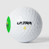 Happy St. Patrick's Day Golf Ball Golfballen (Logo)