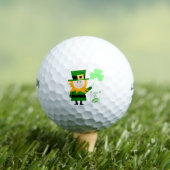 Happy St. Patrick's Day Golf Ball Golfballen (Insitu Shirt)