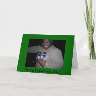 Happy St Patrick's Day - grappige kaart