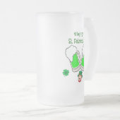 Happy St. Patrick's Day, Green Beer Matglas Bierpul (Voorkant rechts)