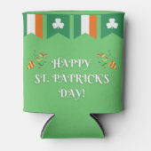 Happy St. Patrick's Day Green Blikjeskoeler (Voorkant)
