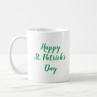 Happy St. Patrick's Day Green Koffiemok