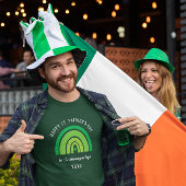 Happy St Patricks Day Green Rainbow Irish Shamrock T-shirt
