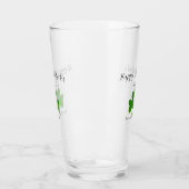 Happy St. Patrick's day green shamrock name  Glas (Links)