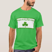 Happy St. Patrick's Day Green T-Shirt (Voorkant)