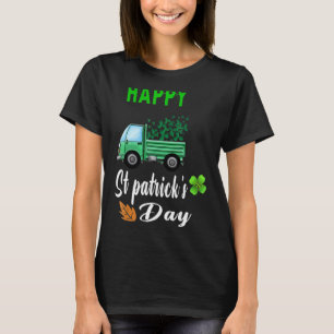 Happy St Patrick's Day Green Truck Buffalo Pset S T-shirt