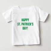 Happy St Patricks Day Groene Typografie (Voorkant)